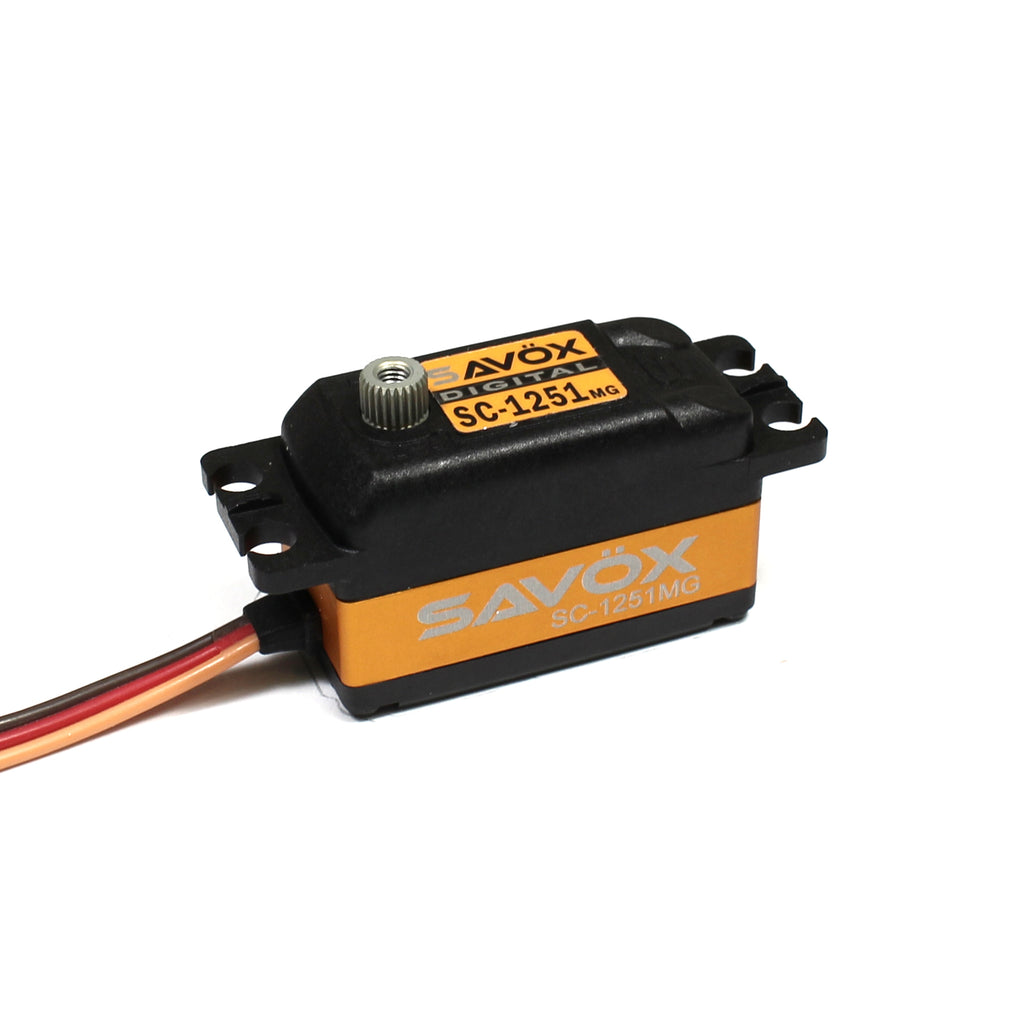 LOW PROFILE DIGITAL SERVO .09/125 – Servos.net