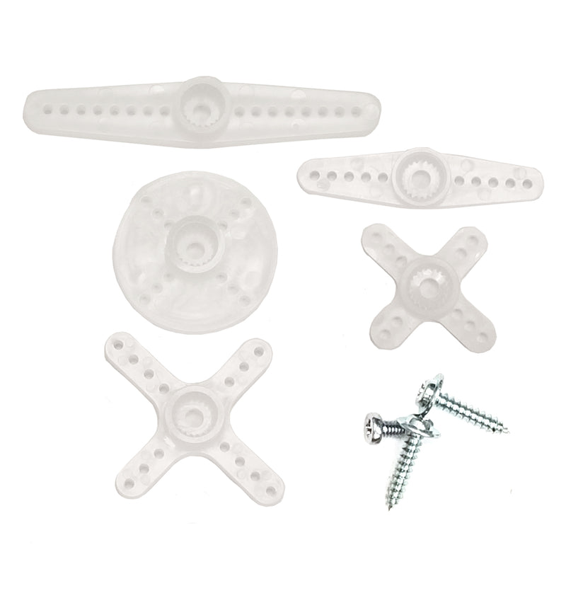 Savox SH11M - Plastic Micro Servo Horn Set, for Metal Gear Servos